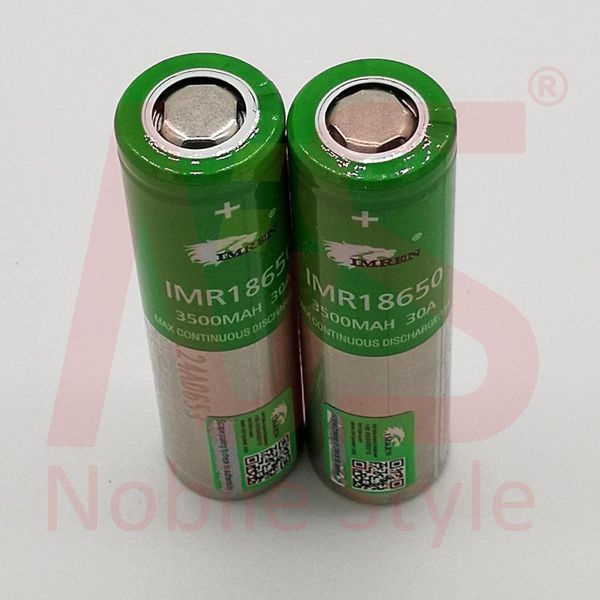 

500pcs high drain 18650 vapes батареи 18650b перезаряжаемые электронная сигарета литий литий-на 3.7v lifepo4 imr мно qso черный паук стручки