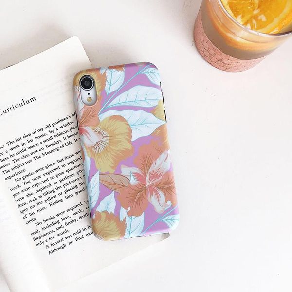 

cgjxsnew for iphone x case mobile phone shell creative painted iphone 678plus protective cover imd factory phone case