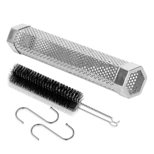 

anti rust outdoor cooking kitchen 12inch bbq pellet smoker tube stainless steel