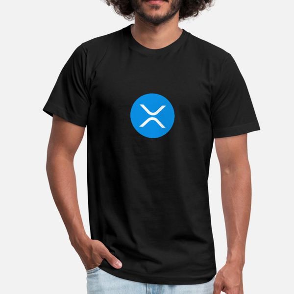 

пульсация xrp тенниска мужчины характер футболка размер s-3xl тонкий подарков моды весна pattern рубашка
