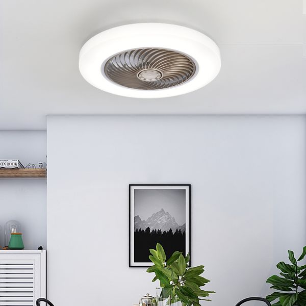

electric fans mew 52cm smart ceiling fan lamp with lights remote control