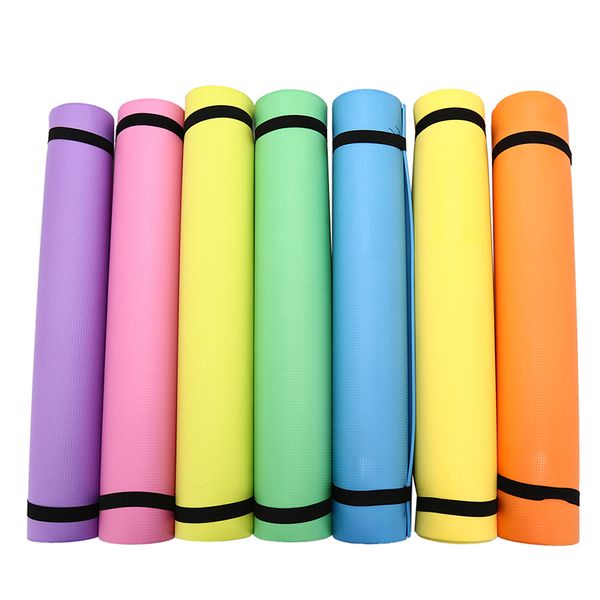 

yoga mats 6mm thick eva comfort foam mat for exercise and pilates fitness