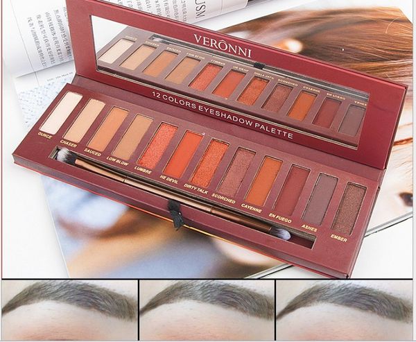 

wholesale make-up cosmetics decay city flame 12 color eye shadow disk manufacturers wholesale