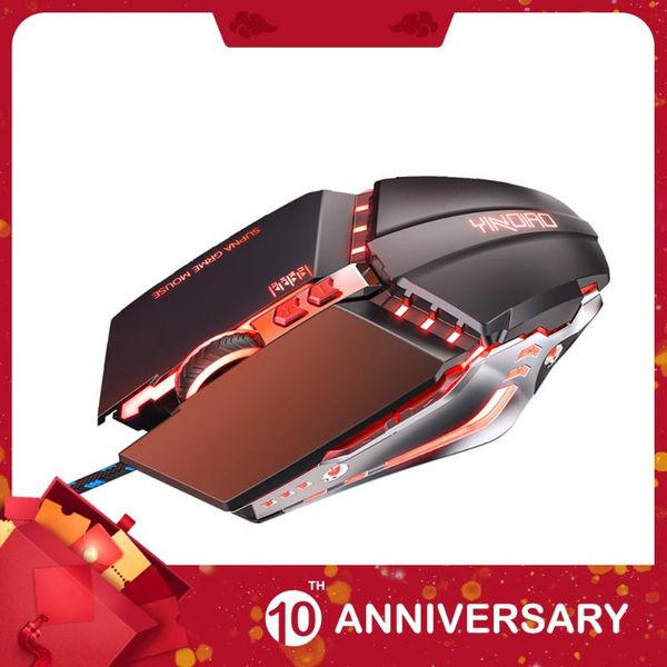 

kiito m3 ergonomic wired gaming mouse 7 button led usb computer mouse gamer mice silent mause with backlight for pc laptop