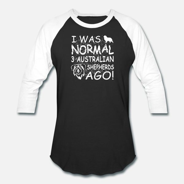 

australian shepherds t shirt men character 100% cotton size s-3xl slim interesting humor spring unique shirt