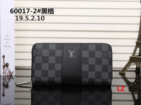 

2020 new fashion woman wallet purse women original box fashion wallet ing, Silver