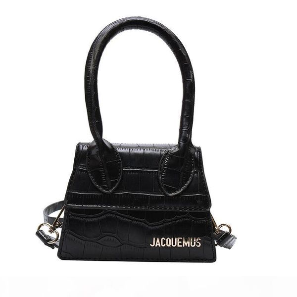 

leatherluggagetag 2020 new ladies leather bag fashion mini wallet shoulder bag crocodile crossbody small square bag flip