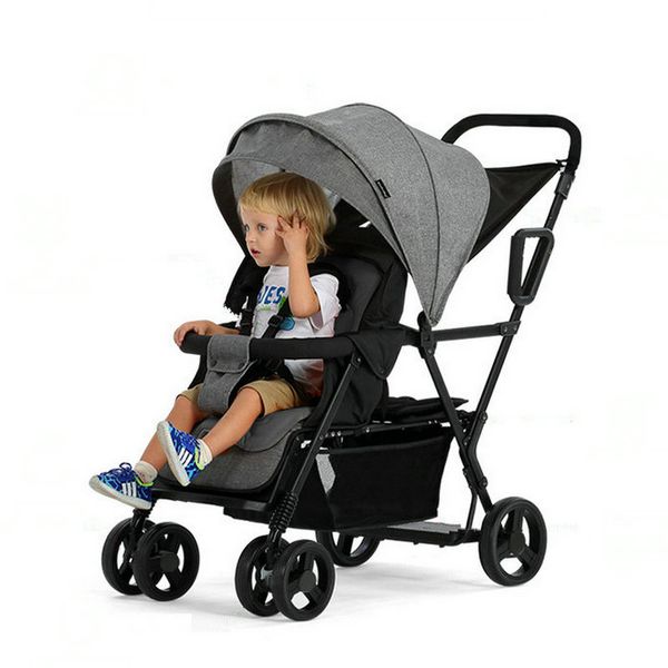 

stroller for two children tandem stroller pram foldable twins sit and lie