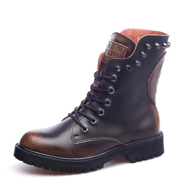 

2020 fashion women snow boots platform lace up winter boots thick plush non-slip women winter shoes warm fur botas mujer, Black