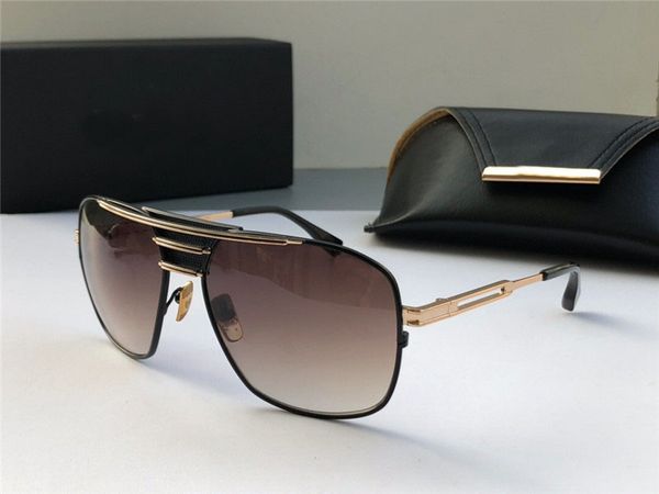 

new sunglasses men design metal vintage fashion style square frame uv 400 lens outdoor eyewear with case, White;black