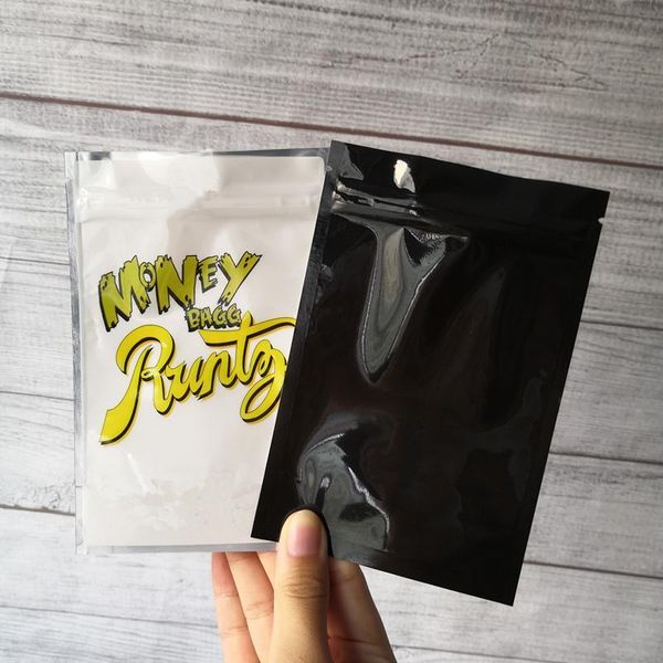 

lock plastic with zipper runtz fordry inside bag / herb/sharklato foil money pouch zip bagg hj2009 mwegb