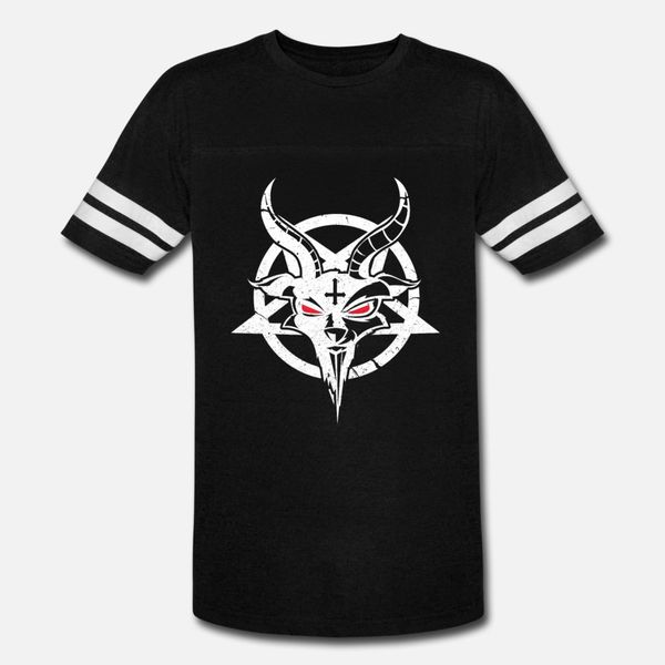 

сатана коза пентаграмма тенниска мужчина индивидуальная 100% хлопок размер евро s-3xl kawaii сумасшедшая повседневная летнего стиль письмо р