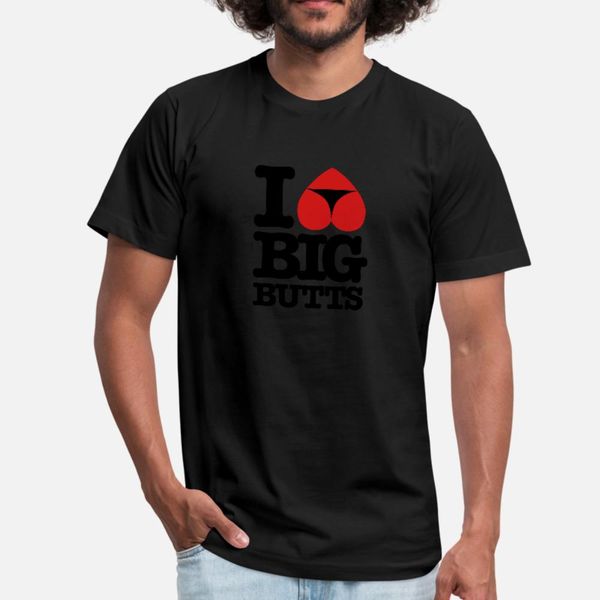 

i love big butts t shirt men designing tee shirt s-3xl outfit fitness new fashion summer original shirt