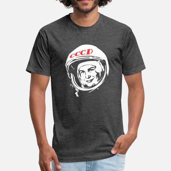 

tereshkova ussr cosmonaut t shirt men designer short sleeve round neck novelty interesting casual spring unique shirt