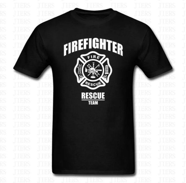 

shirt t-shirt firefighter team men usa mens t shirts fashion 2019 summer printing cotton men harajuku hip hop brand mens tees