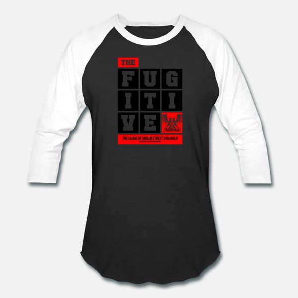 

fugitive 1500 white t shirt men print cotton o neck letter cute comical spring autumn pictures shirt
