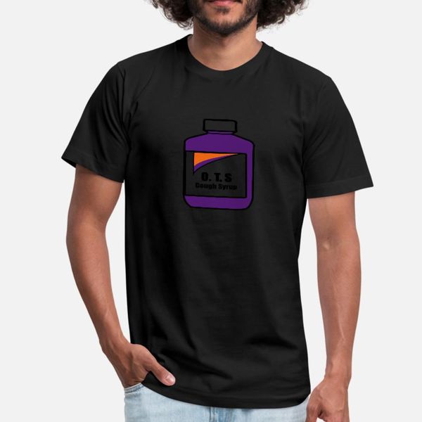 

ots cough syrup t shirt men printed short sleeve s-xxxl homme fit new style summer slim shirt