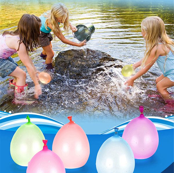 

111pcs/set Summer Magic Colorful Water Balloon Beach Party Outdoor Toy Water Bomb Balloon Kid Children Funny Game