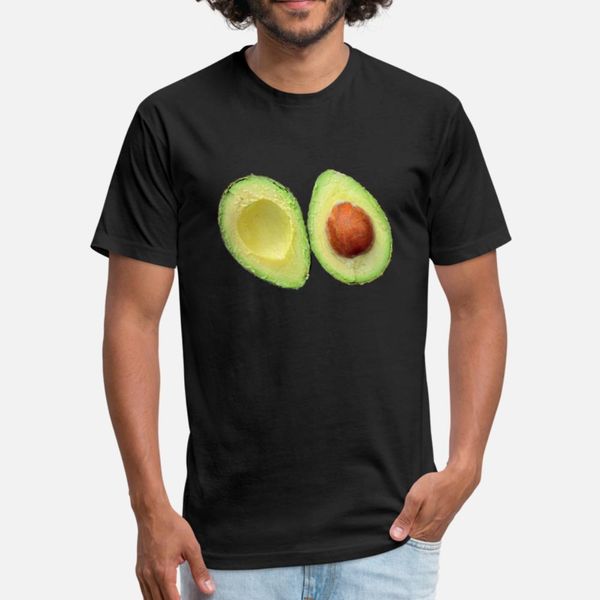 

avocado boobs t shirt men loose short sleeve o neck solid color loose comical summer style slim shirt