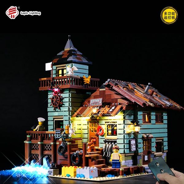 

освещение kit свет рождества блок m0odel рыбалка дети со старыми set building 16050 для магазина compatible для led 21310 gift qylrzg mywjqq