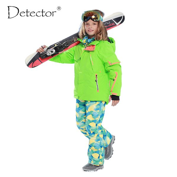 

skiing jackets detector boys ski set waterproof windproof warm jacket kids outdoor winter snowboard suit