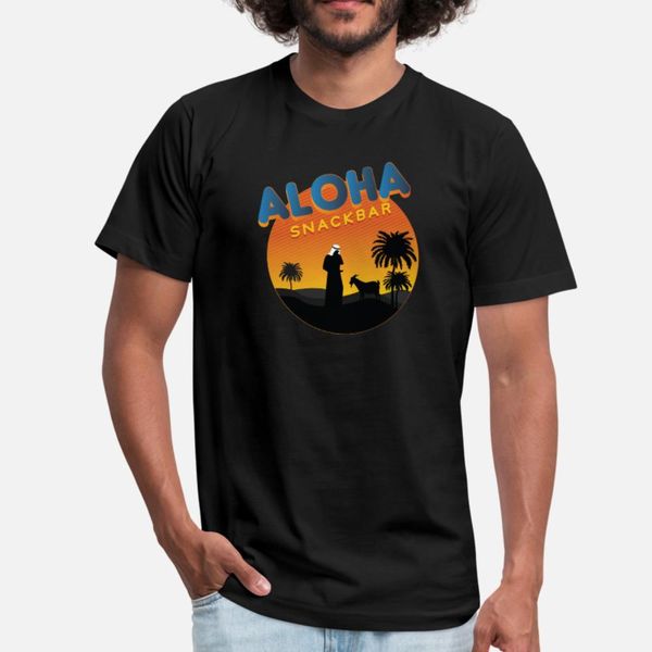 

aloha snackbar t shirt men create tee shirt o neck family gift comfortable summer family shirt
