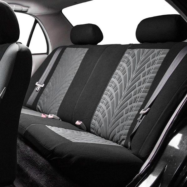 

car seat covers 2/4/9pcs cover set universal high-quality personality tire track splicing auto styling accessories interior
