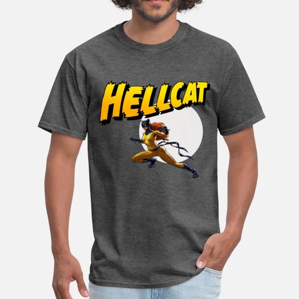 

mens marvel hell cat hella cat hellcat new cat t shirt men custom short sleeve euro size s-3xl leisure anti-wrinkle building summer letter