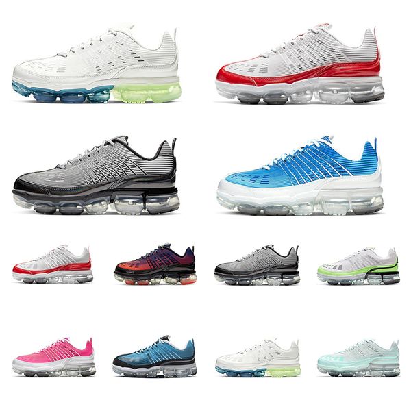 

мужчины женщины 360 кроссовки тройной белый черный радужные призрак зеленый свет аква открытый run спортивные кроссовки мужчина женщина трен