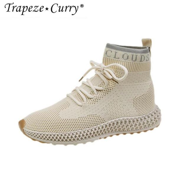 

new listing spring and autumn women flying line sports shoes walking shoes tfz-6619