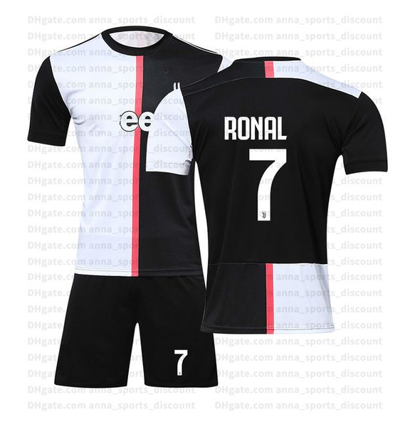 

2020 new juventus fan cultural clothes 7 ronaldo breathable and comfortable training clothes wholesale can be discussed, Black;yellow