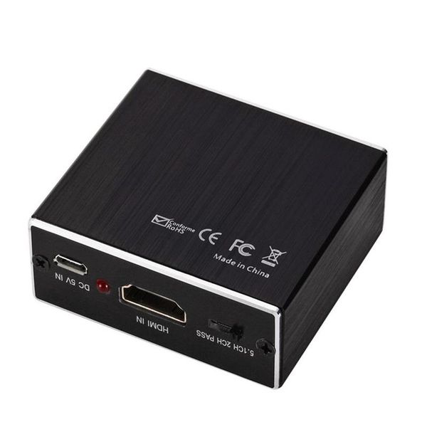 

hdmi audio splitter hdmi to hdmi+3.5 audio+spdif 4k audio and video converter