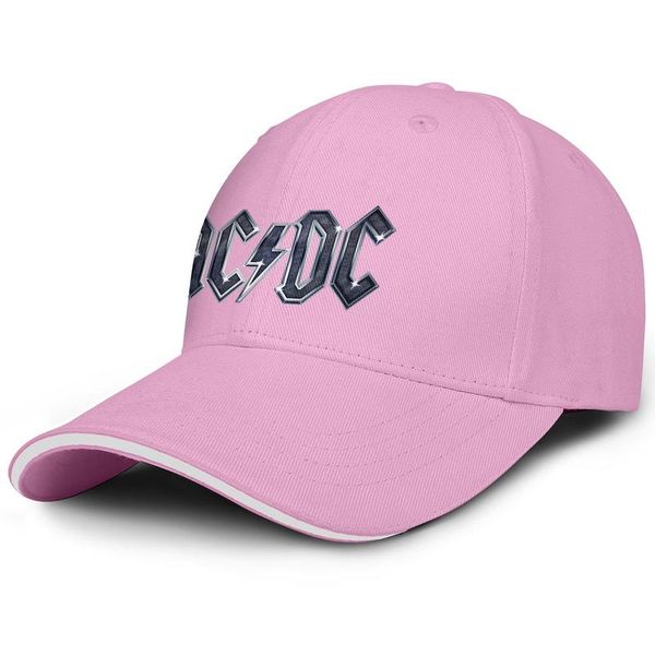 

ac-cool-dc-love-australian hard rock band logo fashion baseball sandwich hat cool cute truck driver cap ac-band-dc-music-creative, Blue;gray