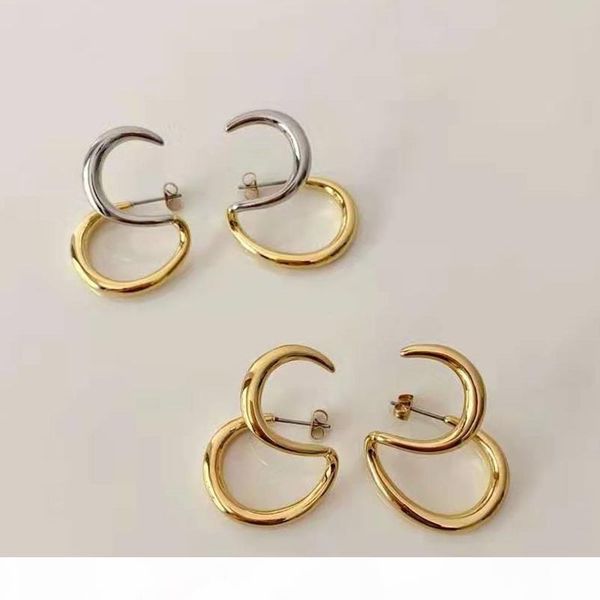 

charming and popular women earrings gold plated earrings for girls women for party wedding nice gift, Golden;silver