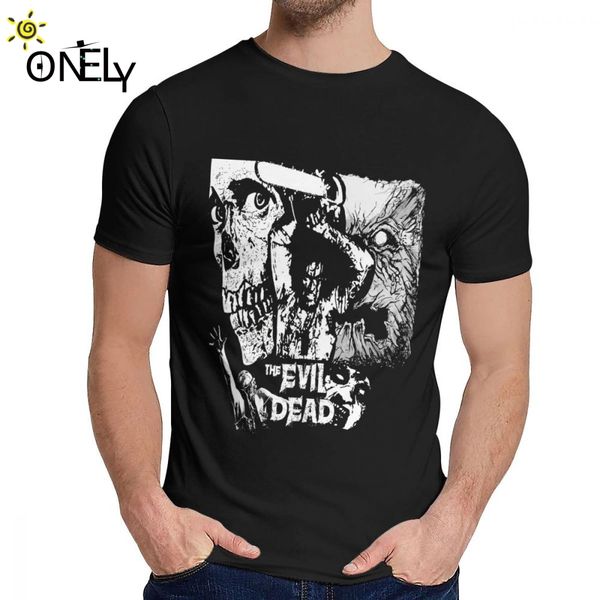 

summer the evil dead homme tee shirt men leisure pure cotton camiseta o-neck