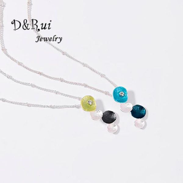 

charming geometric pendants & necklaces for women lady party wedding jewelrty choker necklace collares kids girl christmas gifts, Silver