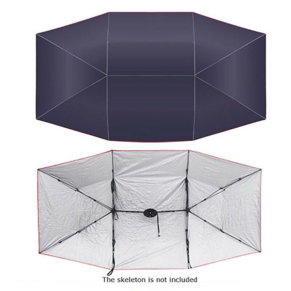 

outdoor car sunshade tent picnic heat insulation awning umbrella vehicle cover t8wf