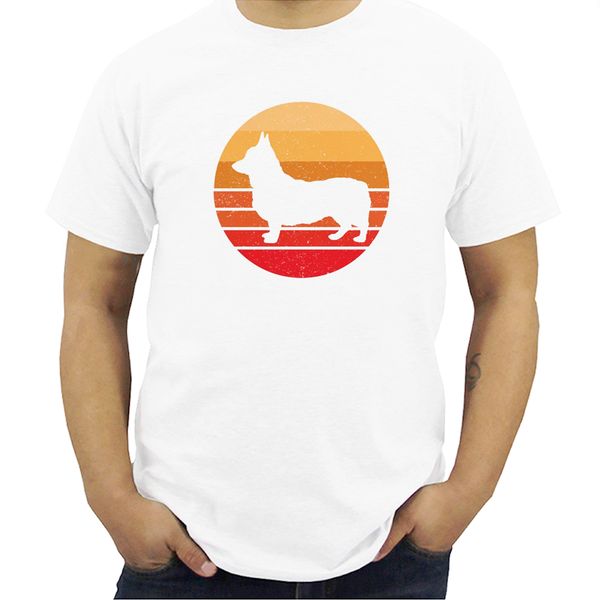 

fashion summer retro sun greyhound silhouette t-shirt vintage tee shirt for dog lovers tee men short sleeve shirt s-5xl