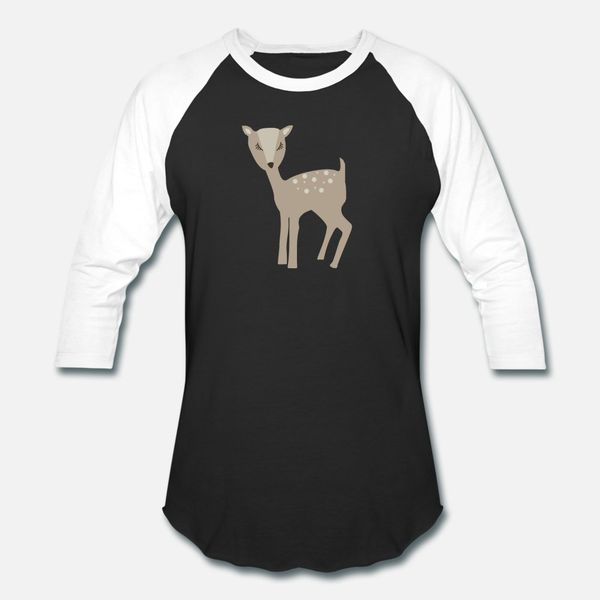 

baby deer t shirt men designer 100% cotton s-xxxl outfit cute new fashion spring natural shirt