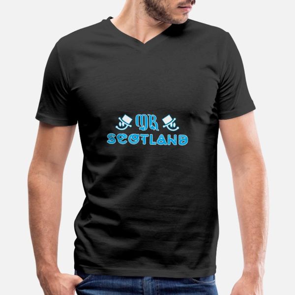 

mr scotland t shirt men designing 100% cotton s-xxxl clothing crazy building summer vintage shirt