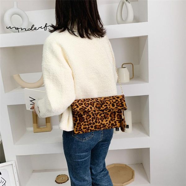 

luxury wild bag for women leopard printing hasp handbag phone bag shoulder 2020 crossbody designe retro messenger 20
