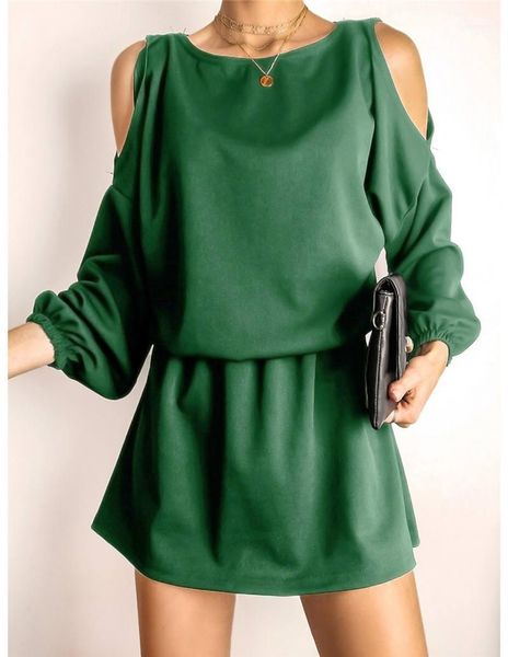 

womens spring fashion dresses womens designer casual dresses womens mini crew neck asymmetrical long sleeve dresses, Black;gray