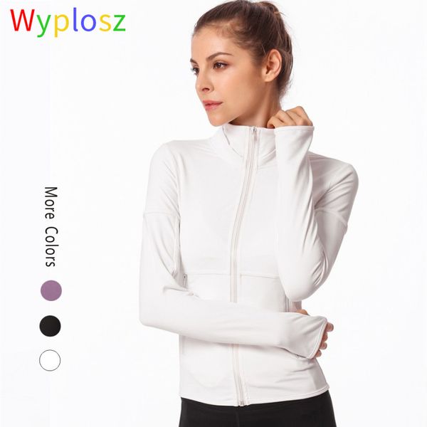 

running jackets wyplosz yoga jacket winter track women gym sportswear for windbreaker sports clothing ladies, Black;red