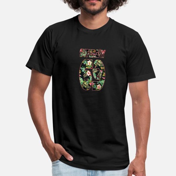 

supergay 69 lgbt тропических цветов тенниски мужчины customize футболка s-3xl семья симпатичных моды весна оригинал рубашки