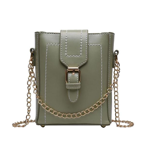 

bags for women 2020 fashion wild simple messenger bag for girls chain versatile shoulder bucket bag k521