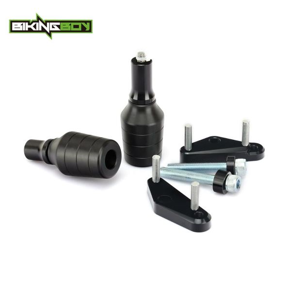 

bikingboy рама slider для yzf r1 03 04 02 05 06 07 08 09 10 11 12 13 14 guard protector краш колодки abs пластик + сплав