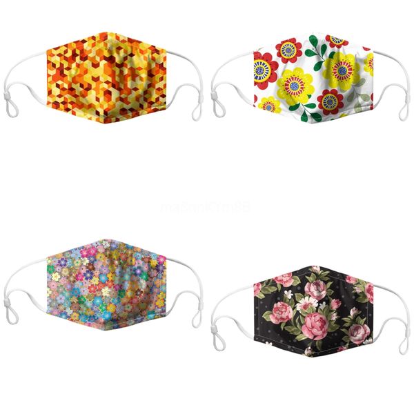 

женщины мужчина мода desinger маски молоко волокно дышащих один слоя маски для лица письма sunproof велоспорт mouth крышка маски для лица дл, Black