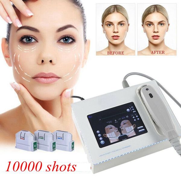 Professionelle hochintensive, fokussierte Ultraschall-Hifu-Maschine, 10000 Blitze, Facelift, Hautstraffung, Faltenentfernung, Körperschlankheit, Schönheitssalon, Heimgebrauch