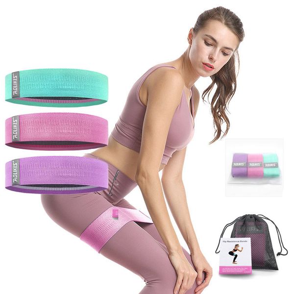 

resistance bands 3pcs gym hip fitness equipment training exercise yoga booty legs thigh arm for warmup squats peach buttock