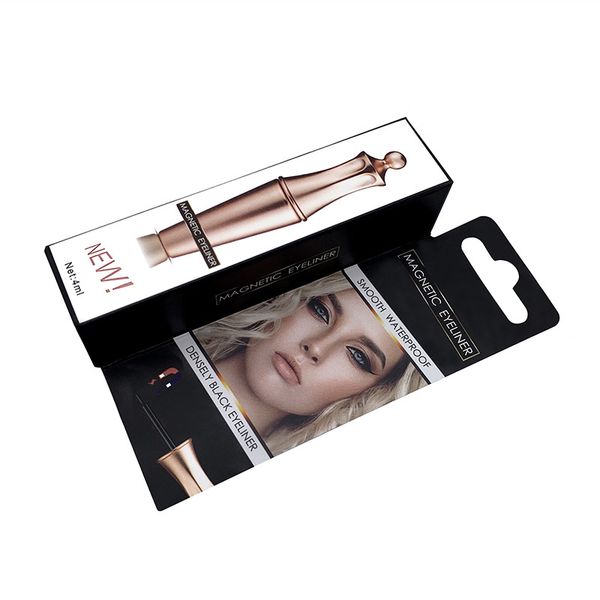 

Drama party Waterproof and sweat proof Smooth With magnetic eyelashes Single Glue free Magnetic Makeup Liquid Eyeliner Cosmetics